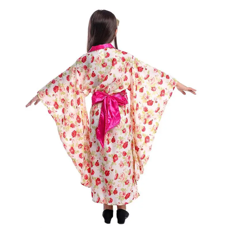 Japanese Baby Girl Kimono Dress With Obi Traditional Yukata Child Stage Performance Dance Dress Kid Cosplay Costume
Japanese Baby Girl Kimono Dress With Obi Traditional Yukata Child Stage Performance Dance Dress Kid Cosplay Costume
