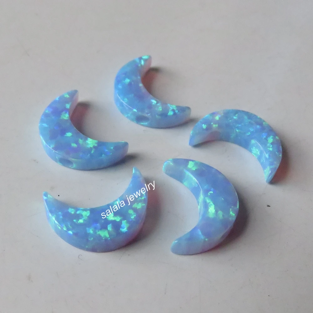 50pcs /lot 8x11mm Moon Fire Opal op06 Light Blue drilled Synthetic Moon Opal Stone Moon Cabochon Opal for Necklace
50pcs /lot 8x11mm Moon Fire Opal op06 Light Blue drilled Synthetic Moon Opal Stone Moon Cabochon Opal for Necklace