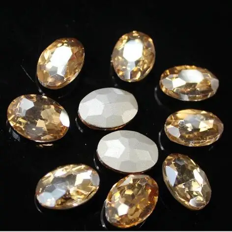 Gold Shadow Color Oval Crystal Glass Pointed Back Glass Fancy Stones beads.10*14mm,13*18mm,18*25mm,20*30mm
Gold Shadow Color Oval Crystal Glass Pointed Back Glass Fancy Stones beads.10*14mm,13*18mm,18*25mm,20*30mm