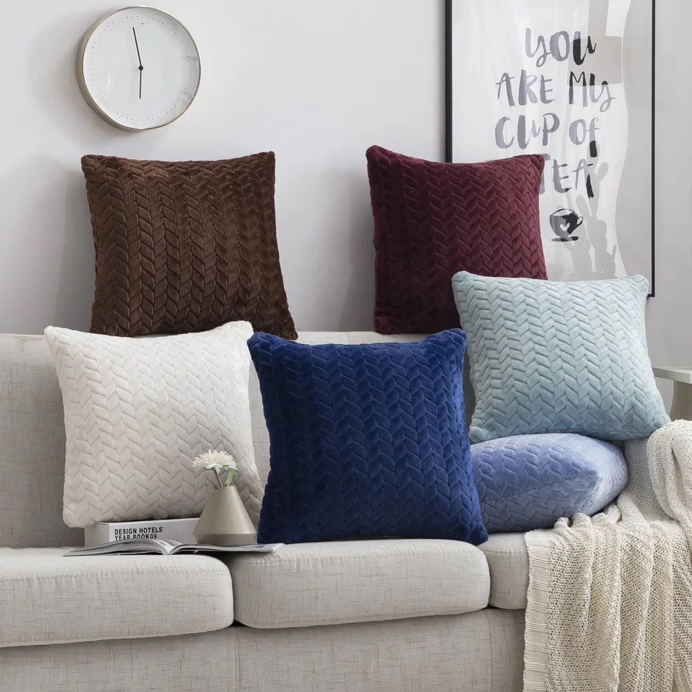 Soft Plush Decorative Pillows Solid Color Pillow Case Home Decor Cushion Cover for Living Room Bedroom Sofa Decoration Warm
Soft Plush Decorative Pillows Solid Color Pillow Case Home Decor Cushion Cover for Living Room Bedroom Sofa Decoration Warm