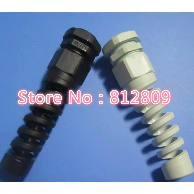 M20 Range Bend proof cable glands nylon bending proof spiral cable gland