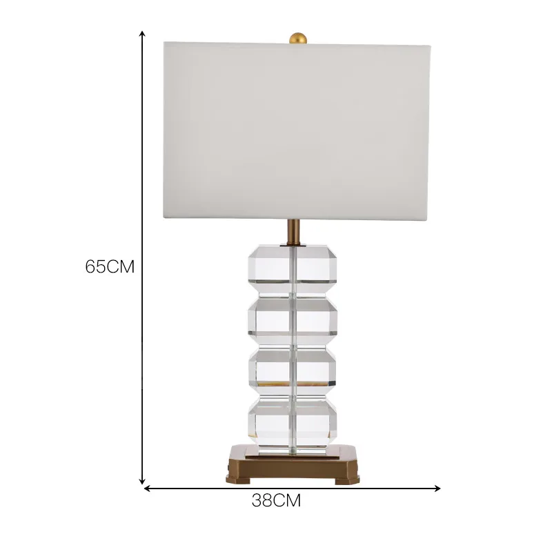 SGROW Modern Luxury Crystal Table Lamp Creative Design Hotel Villa White Lampara for Bedroom Dining Room Study Lighting Fixtures
SGROW Modern Luxury Crystal Table Lamp Creative Design Hotel Villa White Lampara for Bedroom Dining Room Study Lighting Fixtures