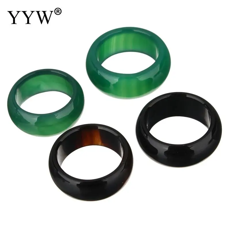 Fashion Natural Agates Finger Rings 7-8 9-10 Size Natural Stone Female Ring For Women Girls Lady Finger Men Jewelry Black Green
Fashion Natural Agates Finger Rings 7-8 9-10 Size Natural Stone Female Ring For Women Girls Lady Finger Men Jewelry Black Green