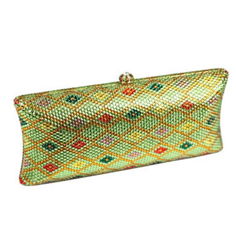 Luxury green crystal Diamond rhinestone clutch purse Women Party Evening Bag Ladies Rhinestone prom pouch dinner bag female bag
Luxury green crystal Diamond rhinestone clutch purse Women Party Evening Bag Ladies Rhinestone prom pouch dinner bag female bag