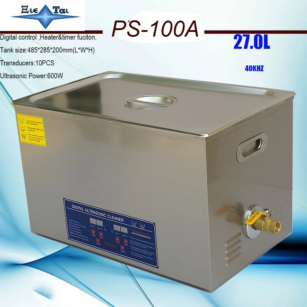 AC110V/220V 40 кГц 600W PS-100A Ультразвуковой очиститель 27L дренажная арматура для king of автозапчасти toyota hilux
AC110V/220V 40 кГц 600W PS-100A Ультразвуковой очиститель 27L дренажная арматура для king of автозапчасти toyota hilux