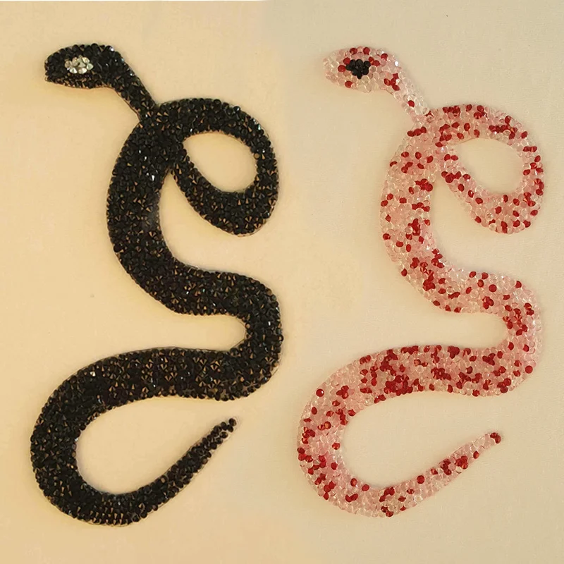 Brand Crystal Snake Silver Black Sequin Patches for Clothing Iron on Clothes Appliques Badge Stripes Sticker Ironing Transfers
Brand Crystal Snake Silver Black Sequin Patches for Clothing Iron on Clothes Appliques Badge Stripes Sticker Ironing Transfers