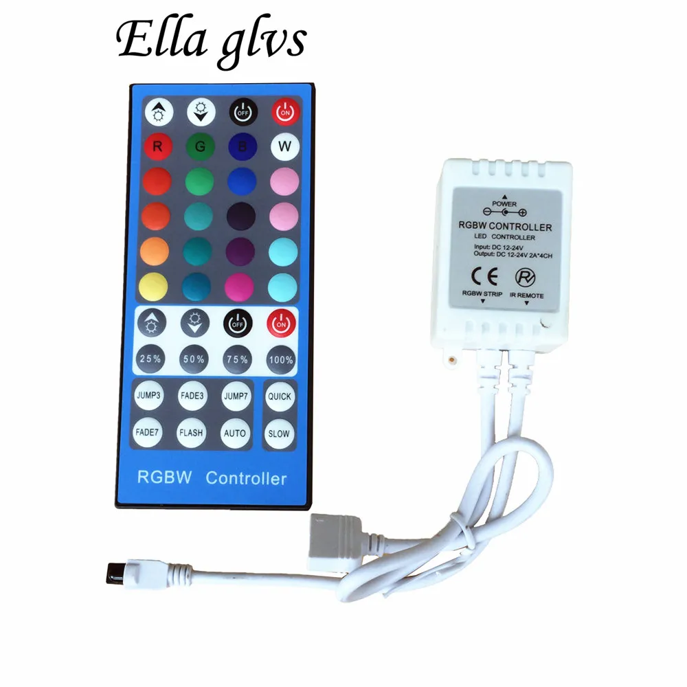 RGBW LED контроллер 40 ключ ИК пульт дистанционного управления для 5050 3528 RGB