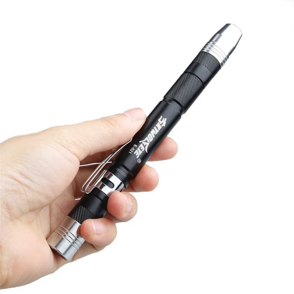 Mini Portable LED Flashlight Work Light lanterna Powerful Pen Torch Lamp 1-Modes AAA Outdoor Camping Lighting
Mini Portable LED Flashlight Work Light lanterna Powerful Pen Torch Lamp 1-Modes AAA Outdoor Camping Lighting