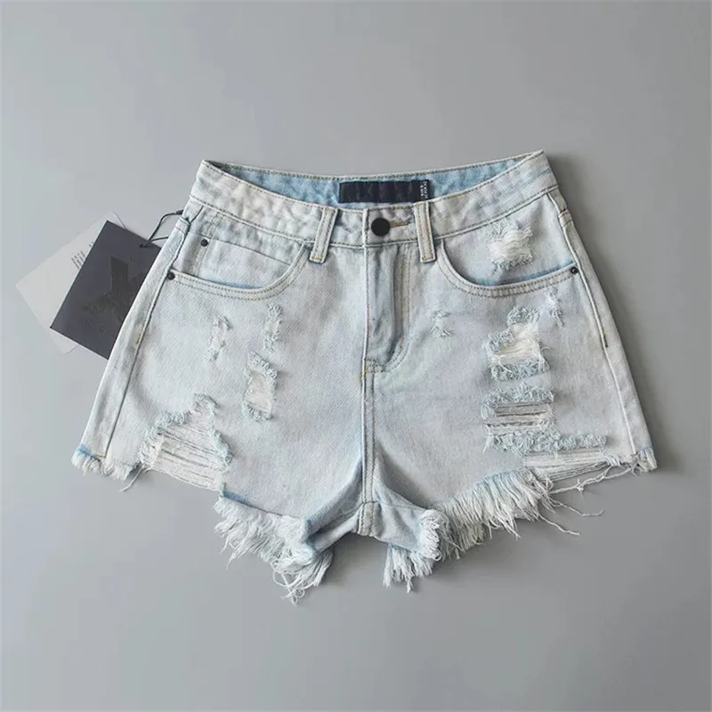 Fashion Fringe Ripped hole Washed light blue Denim Shorts Women 2019 Summer black Casual high Jeans Shorts Hot Shorts
Fashion Fringe Ripped hole Washed light blue Denim Shorts Women 2019 Summer black Casual high Jeans Shorts Hot Shorts