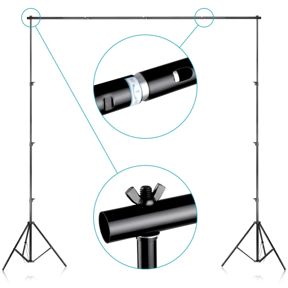 Neewer фото и Видеостудия Регулируемая подставка для фона Система поддержки сумка