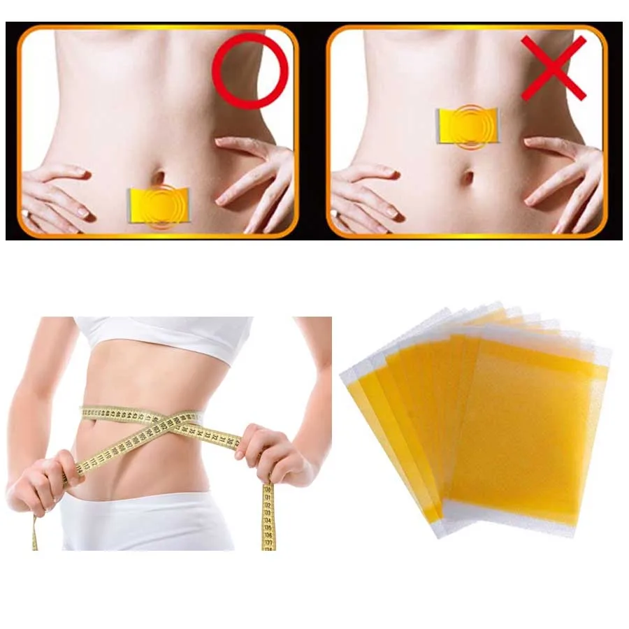 10 шт. пакет пластырь для похудения сжигания жира медицинский C010|Товары похудения|