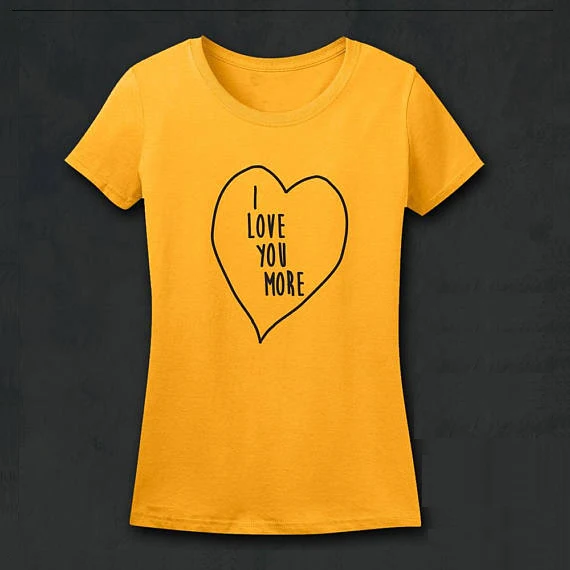 I love you more t-shirt Mothers Day Gift women fashion tees t shirt for Wife Wedding Gift graphic tees kawaii art shirt tops
I love you more t-shirt Mothers Day Gift women fashion tees t shirt for Wife Wedding Gift graphic tees kawaii art shirt tops
