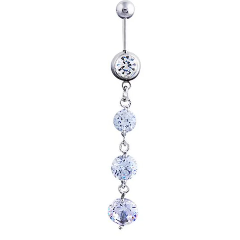 Human puncture medical steel thick needle navel ring hypoallergenic zircon pendant navel button navel nail
Human puncture medical steel thick needle navel ring hypoallergenic zircon pendant navel button navel nail