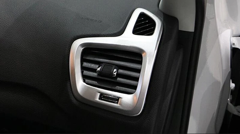 For Jeep Compass 2017 2018 For LHD ABS Matte Side Up air conditioner Vent outlet Cover Decoration interior mouldings Accessories
For Jeep Compass 2017 2018 For LHD ABS Matte Side Up air conditioner Vent outlet Cover Decoration interior mouldings Accessories