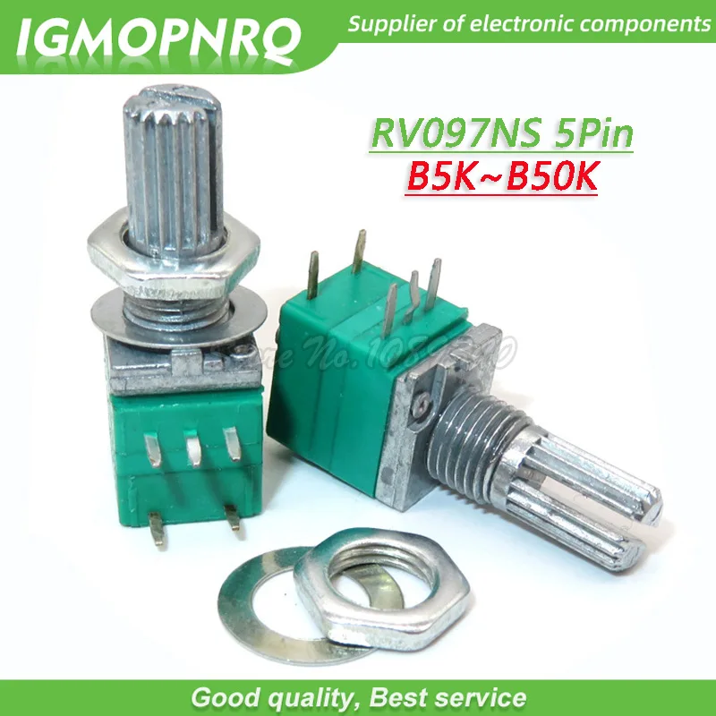 5 шт. RV097NS 5K 10K 20K 50K 100K 500K B5K с переключателем аудио 5pin вал 15 мм усилитель уплотнительный потенциометр IGMOPNRQ
5 шт. RV097NS 5K 10K 20K 50K 100K 500K B5K с переключателем аудио 5pin вал 15 мм усилитель уплотнительный потенциометр IGMOPNRQ