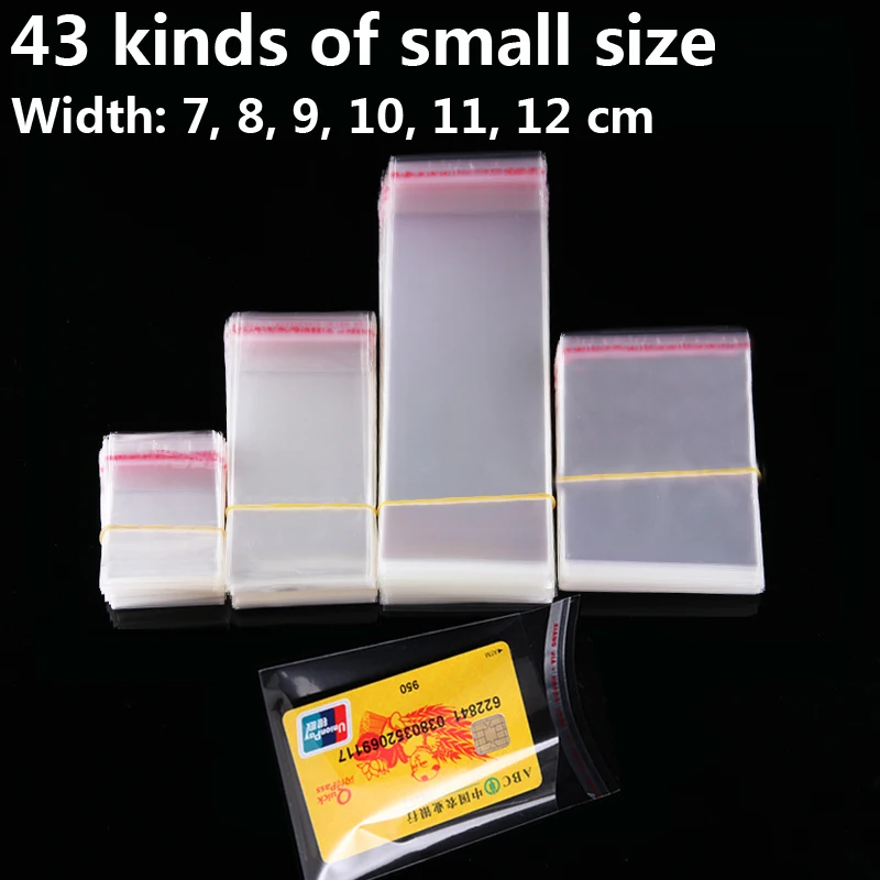 Transparent Self Sealing Candy Cookie Packaging Bags Small Gift Bags for Jewelry Clear OPP Plastic Packing Cellophane Cello Bag
Transparent Self Sealing Candy Cookie Packaging Bags Small Gift Bags for Jewelry Clear OPP Plastic Packing Cellophane Cello Bag