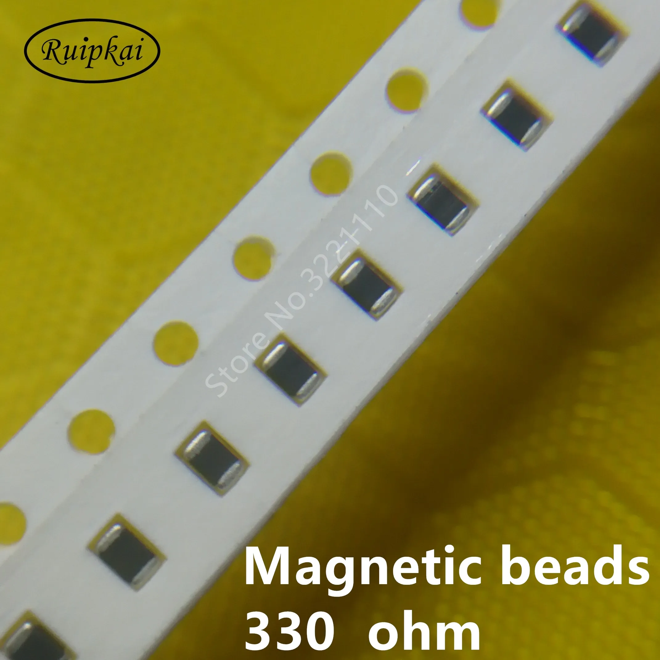 100 шт. 2012 SMD магнитные шарики 330 Ом 331 мГц 200mA ферритовый магнитный шарик 0805 330R 2.0*1.2