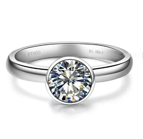 1CT Solid Gold 585 Lucky Round Diamond Anniversary Ring For Women Pure 14K White Gold Engagement Ring Everlasting Quality
1CT Solid Gold 585 Lucky Round Diamond Anniversary Ring For Women Pure 14K White Gold Engagement Ring Everlasting Quality