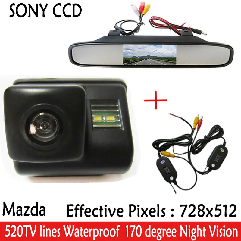 CCD SN Car Rear View Camera Car Monitor With 4.3 Inch LCD Monitor Parking Assistance for Mazda 3 Mazda 6 Mazda CX-7 Mazda CX-9
CCD SN Car Rear View Camera Car Monitor With 4.3 Inch LCD Monitor Parking Assistance for Mazda 3 Mazda 6 Mazda CX-7 Mazda CX-9
