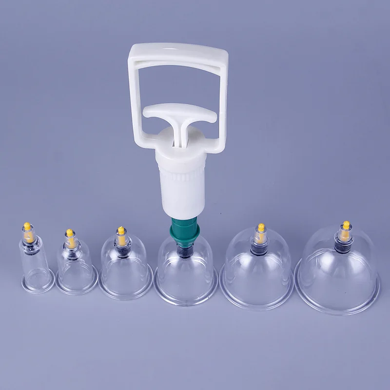 6 Pieces Chinese Health Care Therapy Kit Body Relaxation Cans Vacuum Cupping Massage Opener Pull body Cupping Set back massage
6 Pieces Chinese Health Care Therapy Kit Body Relaxation Cans Vacuum Cupping Massage Opener Pull body Cupping Set back massage