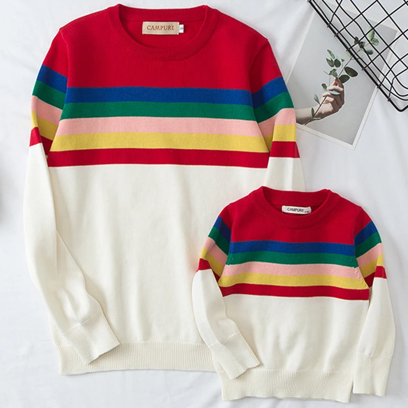 Family Look Mother Father Daughter Sweaters Clothes Family Matching Outfits Son Little Sister Couples Matching Clothing
Family Look Mother Father Daughter Sweaters Clothes Family Matching Outfits Son Little Sister Couples Matching Clothing