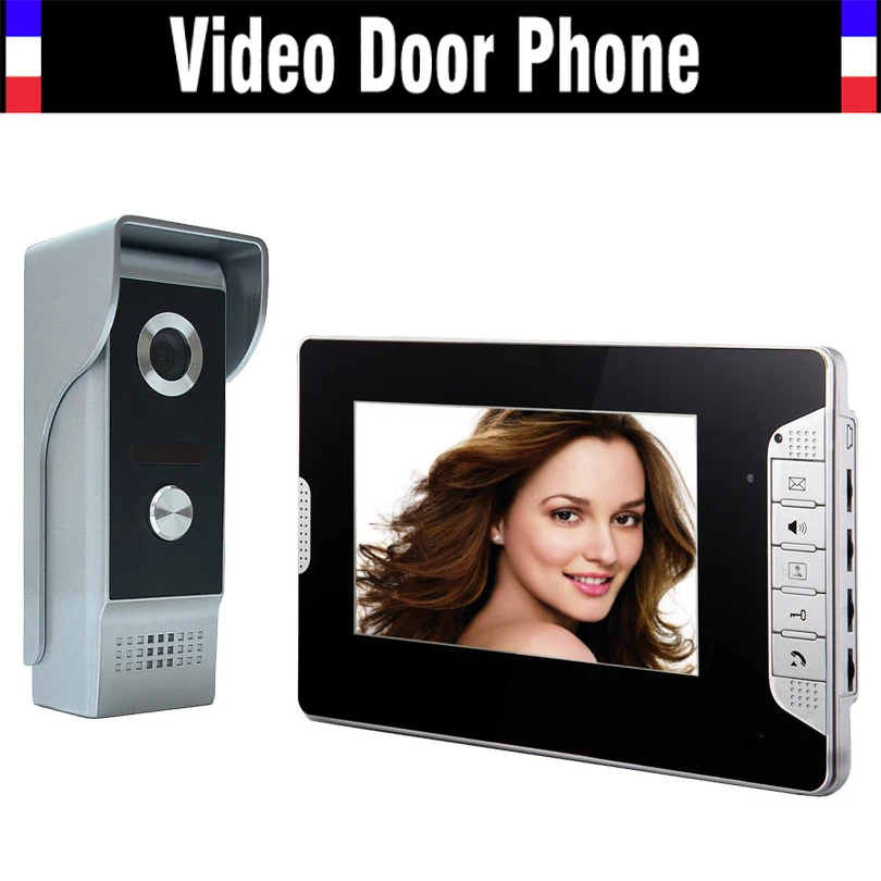 7 Inch Monitor Video Door Phone Doorbell Intercom System Night Vision waterproof alloy camera for villa home video Call Intercom
7 Inch Monitor Video Door Phone Doorbell Intercom System Night Vision waterproof alloy camera for villa home video Call Intercom