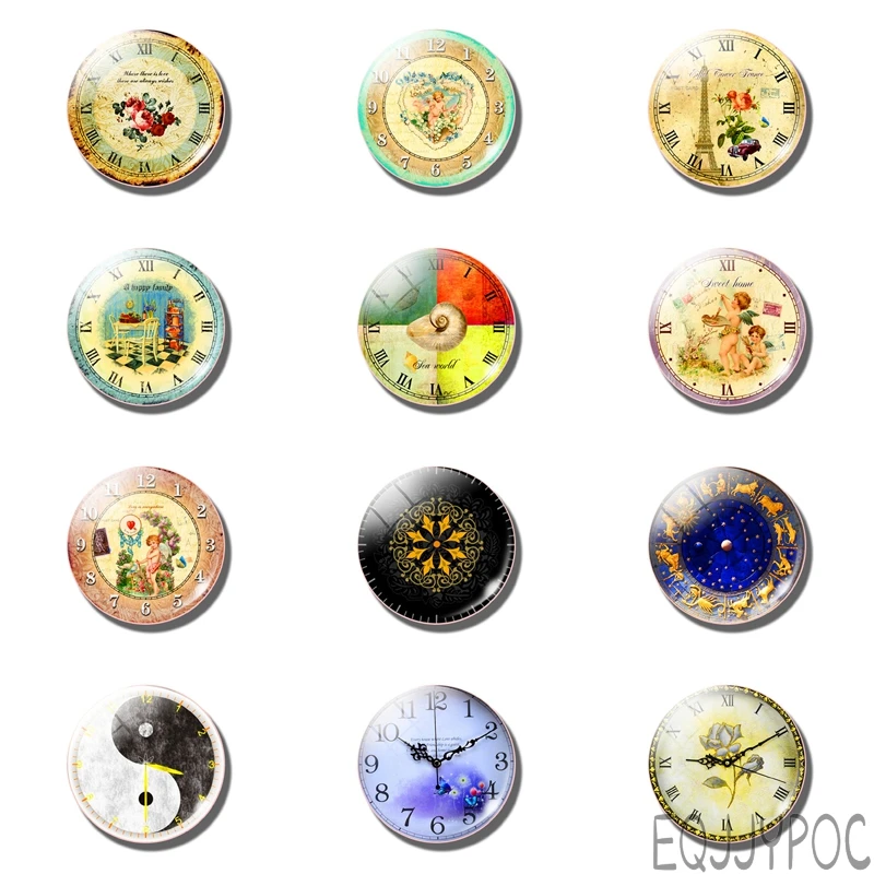 12pcs Clock Picture Fridge Magnets Flower Watch Cartoon 25MM 30MM Glass Cabochon Note Holder Magnetic Refrigerator Stickers
12pcs Clock Picture Fridge Magnets Flower Watch Cartoon 25MM 30MM Glass Cabochon Note Holder Magnetic Refrigerator Stickers
