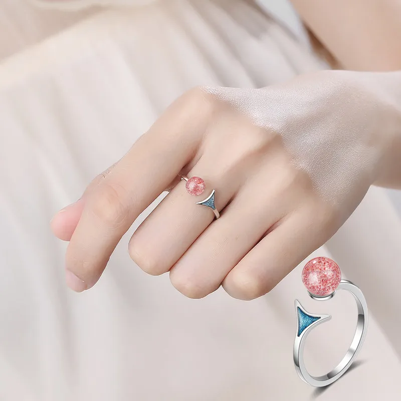 Vintage Lady Crystal Pink Fish Rings For Women Accessories Fashion Silver Plated Finger Rings Girls Bride Engagement Bijou
Vintage Lady Crystal Pink Fish Rings For Women Accessories Fashion Silver Plated Finger Rings Girls Bride Engagement Bijou