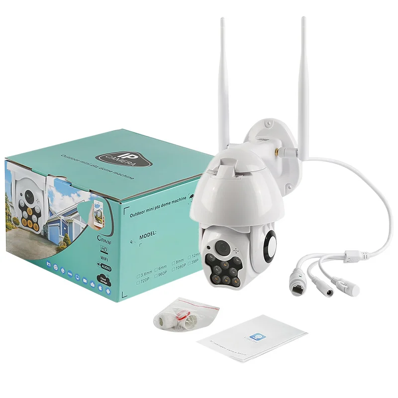 2MP IP Camera Wifi PTZ Camera Outdoor H.265 2MP 4X Digital Zoom Ai Human Detection WiFi Camera 1080P Auto Tracking Camera
2MP IP Camera Wifi PTZ Camera Outdoor H.265 2MP 4X Digital Zoom Ai Human Detection WiFi Camera 1080P Auto Tracking Camera