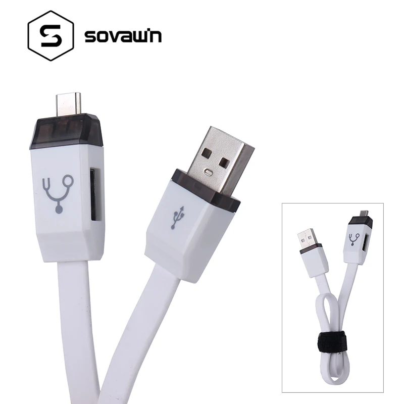 Sovawin 34 см Android Micro USB OTG адаптер Microusb Конвертер Разъем для быстрой зарядки передачи