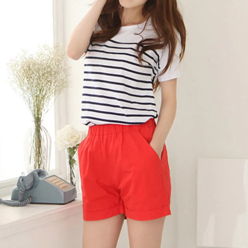 Newly Summer Women Cotton Shorts Casual Elastic Waist Candy Solid Color Short Pants m99
Newly Summer Women Cotton Shorts Casual Elastic Waist Candy Solid Color Short Pants m99