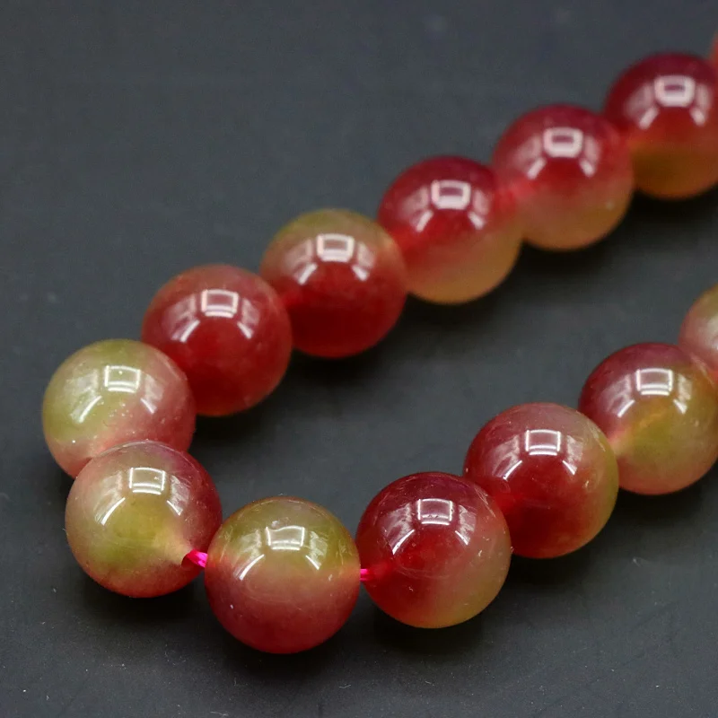 Watermelon crystal chalcedony 12mm round loose beads 15" DIY stone best selling women jewelry make design wholesale and retail
Watermelon crystal chalcedony 12mm round loose beads 15" DIY stone best selling women jewelry make design wholesale and retail