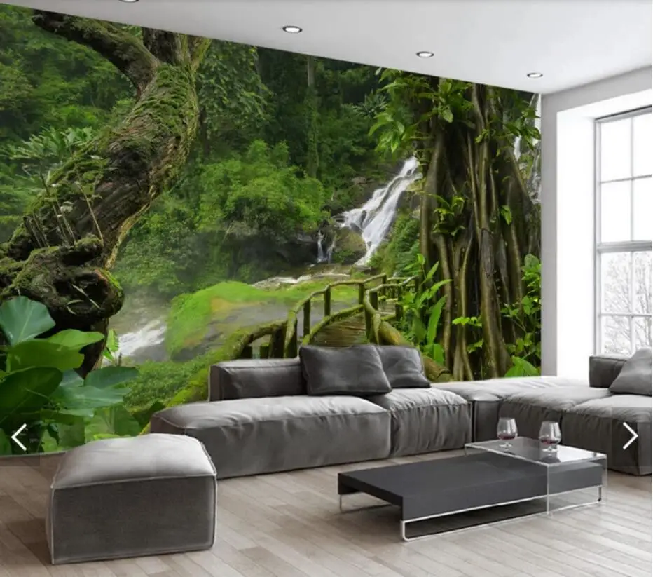Original Forest Waterfall Stone Mural Wall Papers for Walls 3 D Wallpaper Green Forests Canvas Wallpapers HD Contact Paper
Original Forest Waterfall Stone Mural Wall Papers for Walls 3 D Wallpaper Green Forests Canvas Wallpapers HD Contact Paper