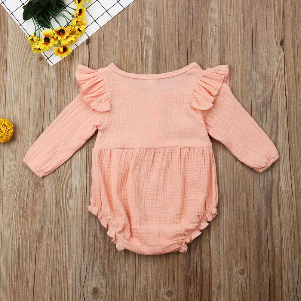 Pudcoco 2019 Toddler Infant Baby Girl Clothes Long Sleeve Ruffle Bodysuit Romper Jumpsuit Playsuit Sunsuit Cute Kids Outfits
Pudcoco 2019 Toddler Infant Baby Girl Clothes Long Sleeve Ruffle Bodysuit Romper Jumpsuit Playsuit Sunsuit Cute Kids Outfits