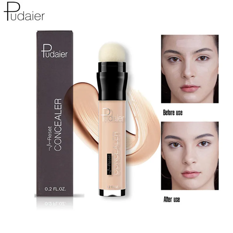 

Pudaier Face Foundation Corrector Stick Concealer Contouring Pen Palette Cream Liquid Concealer Primer Makeup Beauty Cosmetics