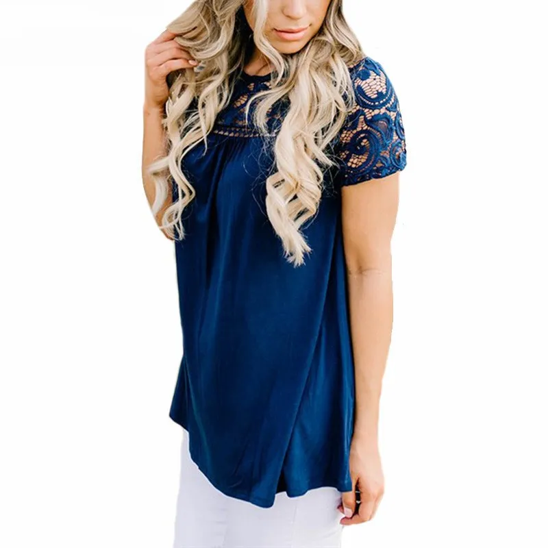 VISNXGI Women Lace Blouses Hollow Out Tops Femme Solid Casual Office Shirts Plus Size Blousas Short Sleeve V Neck White Blouses
VISNXGI Women Lace Blouses Hollow Out Tops Femme Solid Casual Office Shirts Plus Size Blousas Short Sleeve V Neck White Blouses