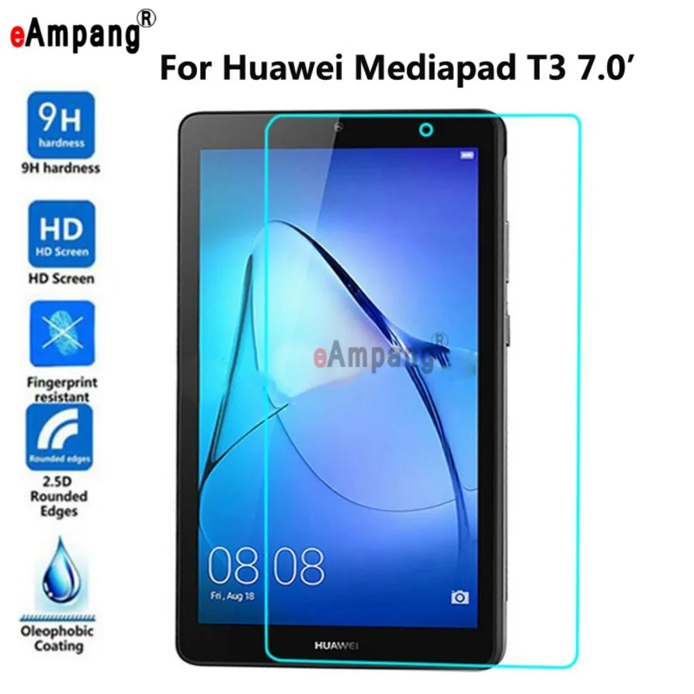 Закаленное стекло для Huawei Mediapad T3 7 0 BG2 W09 прозрачная защитная пленка экрана