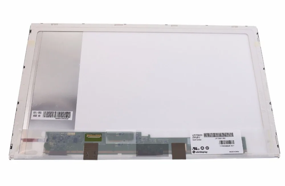 Матрица ноутбука 17,3 дюйма для LG LP173WD1-TPE1 LP173WD1 (TP)(E1), ЖК-экран, 30 контактов, HD + 1600x900, панель LP173WD1 TPE1, замена
Матрица ноутбука 17,3 дюйма для LG LP173WD1-TPE1 LP173WD1 (TP)(E1), ЖК-экран, 30 контактов, HD + 1600x900, панель LP173WD1 TPE1, замена