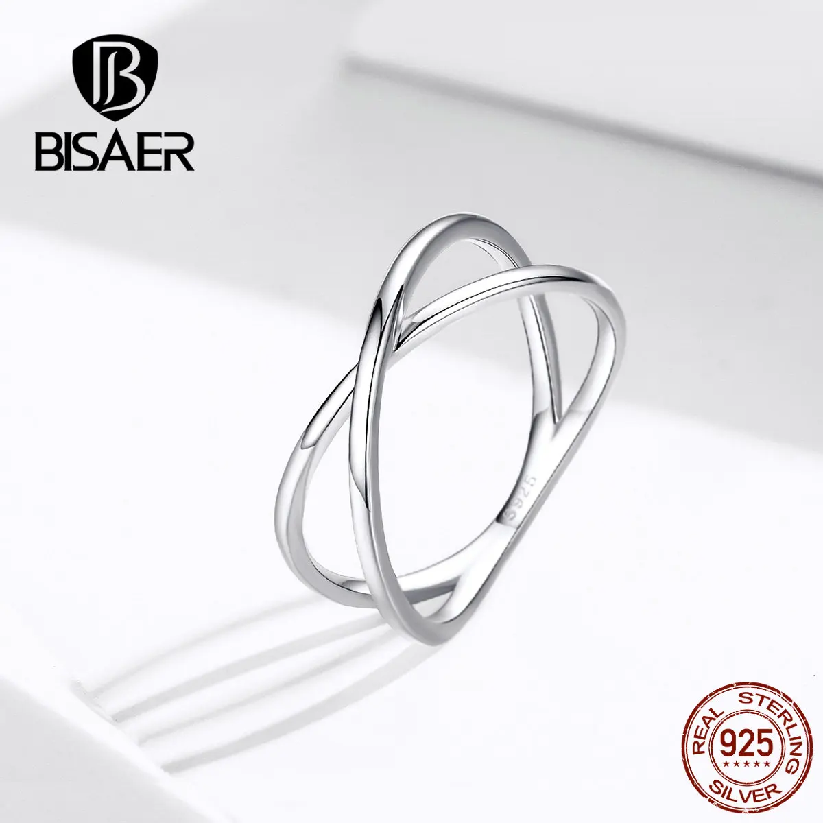 Wedding Rings BISAER 925 Sterling Silver Clear Cubic Zircon Finger Rings For Women Wedding Engagement Bridal Jewelry ECR543
Wedding Rings BISAER 925 Sterling Silver Clear Cubic Zircon Finger Rings For Women Wedding Engagement Bridal Jewelry ECR543