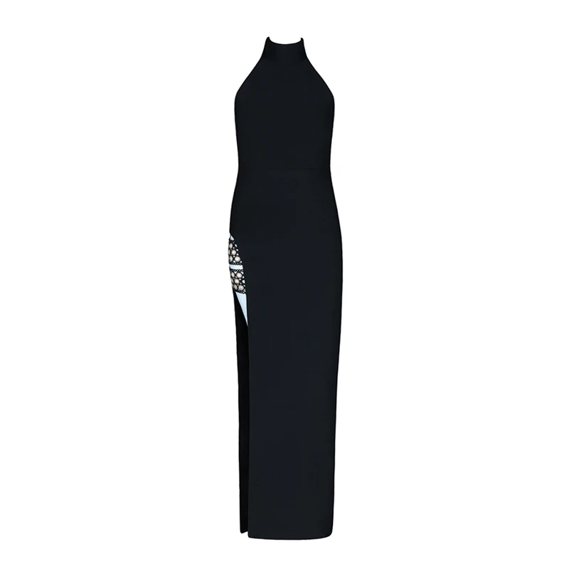 INDRESSME New Women Fashion Sexy Halter Sleeveless Long Bandage Dress Black Party Slit Bandage Gown Vestidos 2019 Club INS Hot
INDRESSME New Women Fashion Sexy Halter Sleeveless Long Bandage Dress Black Party Slit Bandage Gown Vestidos 2019 Club INS Hot