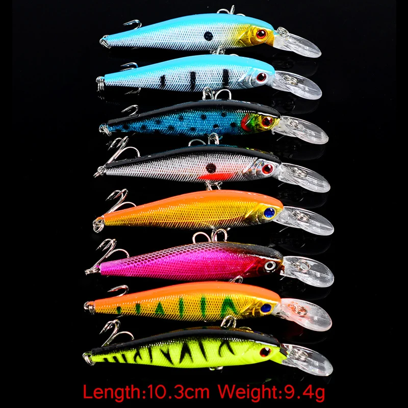 POETRYYI 48PCS/Lot 8 styles Wobbler Fishing Lures Classic Style Minnow Fishing Bait Fishing Tackle Fishing Lure Set 30
POETRYYI 48PCS/Lot 8 styles Wobbler Fishing Lures Classic Style Minnow Fishing Bait Fishing Tackle Fishing Lure Set 30