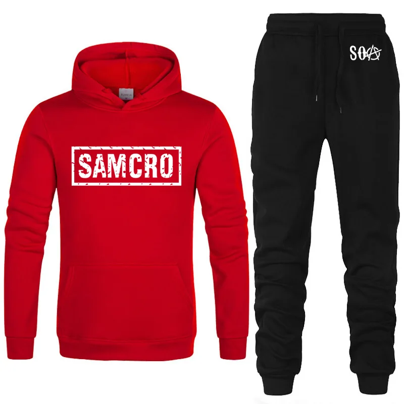SOA Sons of anarchy the child SAMCRO Printed Fashion Hoodies Men Fleece Warm Sweatshirt Hip Hop Mens Hoodies Pants Suit 2Pcs
SOA Sons of anarchy the child SAMCRO Printed Fashion Hoodies Men Fleece Warm Sweatshirt Hip Hop Mens Hoodies Pants Suit 2Pcs