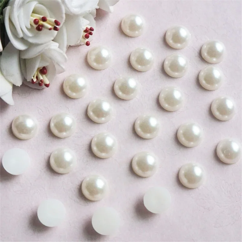 ABS Semiround Simulated Pearl Beads Supplies For Jewelry Making DIY Craft Accessories Beads Fit Jewelry Handmade 800pcs/bag
ABS Semiround Simulated Pearl Beads Supplies For Jewelry Making DIY Craft Accessories Beads Fit Jewelry Handmade 800pcs/bag