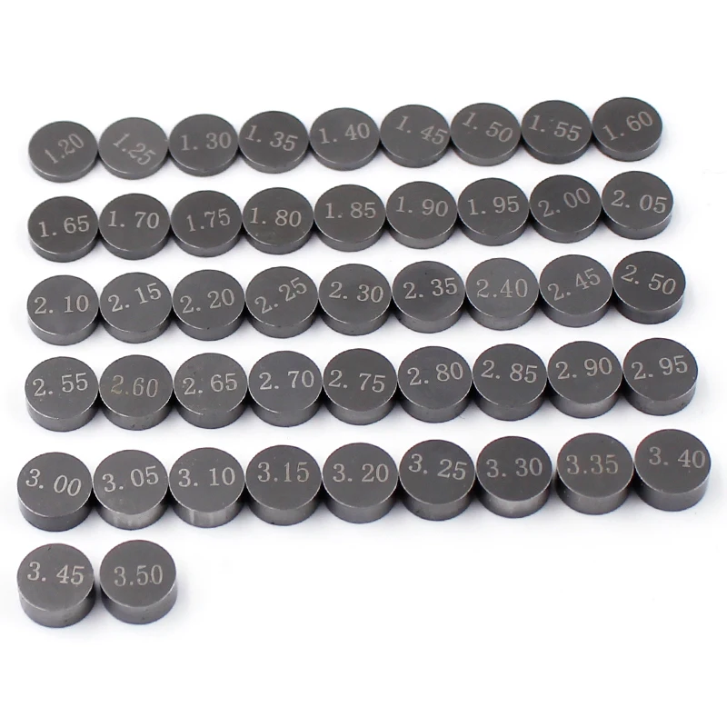 46pcs/47pcs/141pcs Motorcycle 7.48mm Adjustable Valve Shim For Suzuki SV650SA SV650S SV650A RMZ250 RF900 RF600 ABS
46pcs/47pcs/141pcs Motorcycle 7.48mm Adjustable Valve Shim For Suzuki SV650SA SV650S SV650A RMZ250 RF900 RF600 ABS
