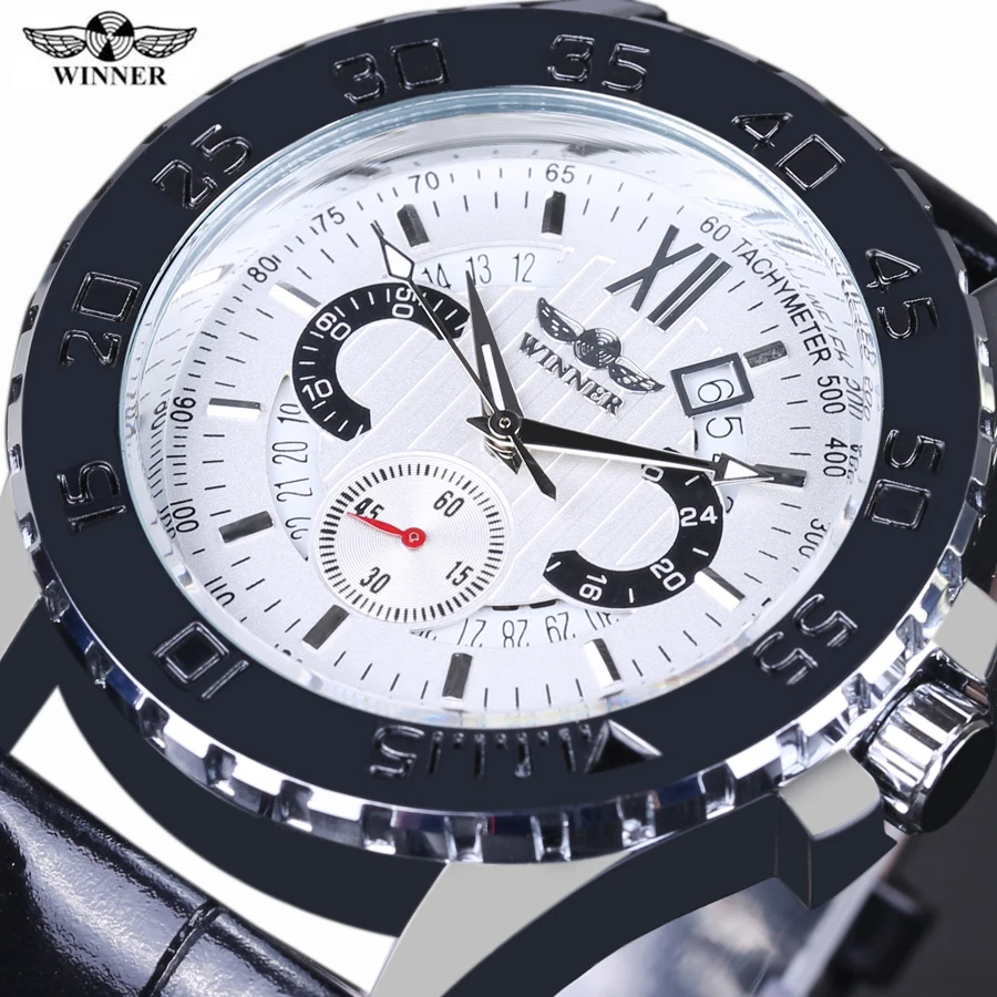 Men Watch Top Luxury Brand Winner Automatic Mechanical Watches Calendar Rotatable Dial Herren Uhren Men Business Wristwatch
Men Watch Top Luxury Brand Winner Automatic Mechanical Watches Calendar Rotatable Dial Herren Uhren Men Business Wristwatch