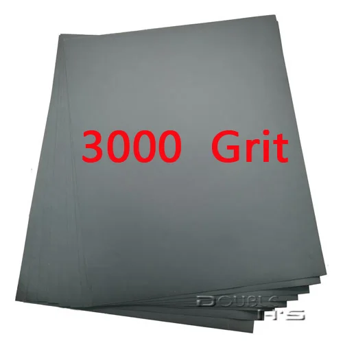50 sheets / lot 3000 grit Wet and Dry Sandpaper Abrasive Waterproof Paper Sheets
50 sheets / lot 3000 grit Wet and Dry Sandpaper Abrasive Waterproof Paper Sheets