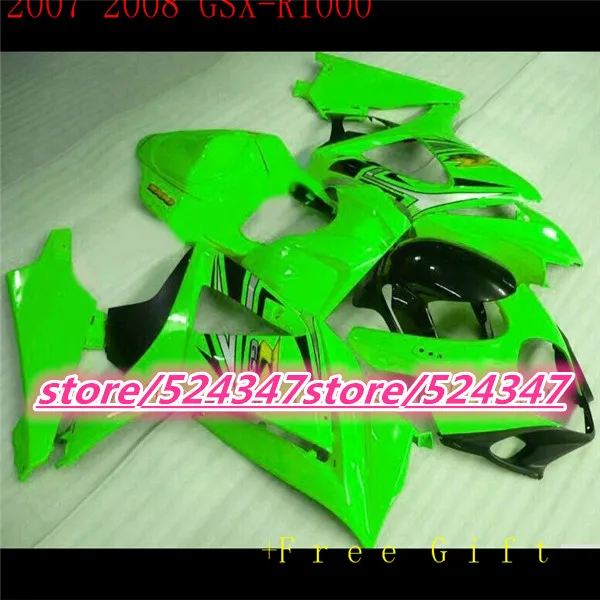 Hot sales GSX - R1000 K7 07, 08 GSX R1000 fairing kit K7 07-08 green black white sport bike cheap motorcycle at 3 o 'clock
Hot sales GSX - R1000 K7 07, 08 GSX R1000 fairing kit K7 07-08 green black white sport bike cheap motorcycle at 3 o 'clock
