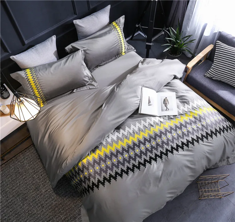 luxury 60s egyptian cotton Leaf embroidery Bedding set duvet cover flat sheet pillows case 4pcs/king/queen size
luxury 60s egyptian cotton Leaf embroidery Bedding set duvet cover flat sheet pillows case 4pcs/king/queen size