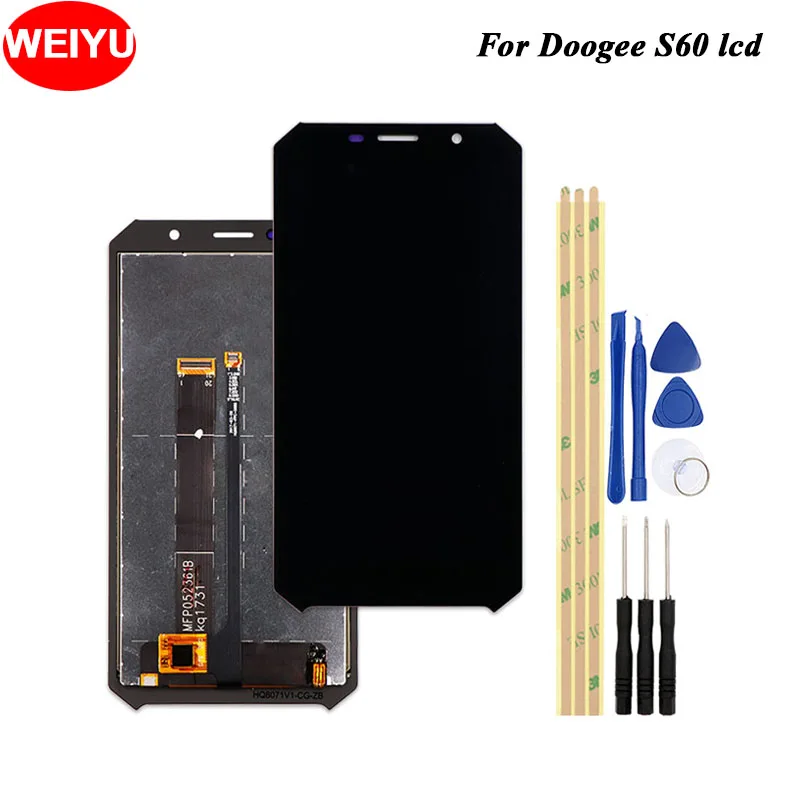 ЖК-дисплей для Doogee S60 + сенсорный экран 1920x1080 Разрешение дигитайзер в сборе Замена