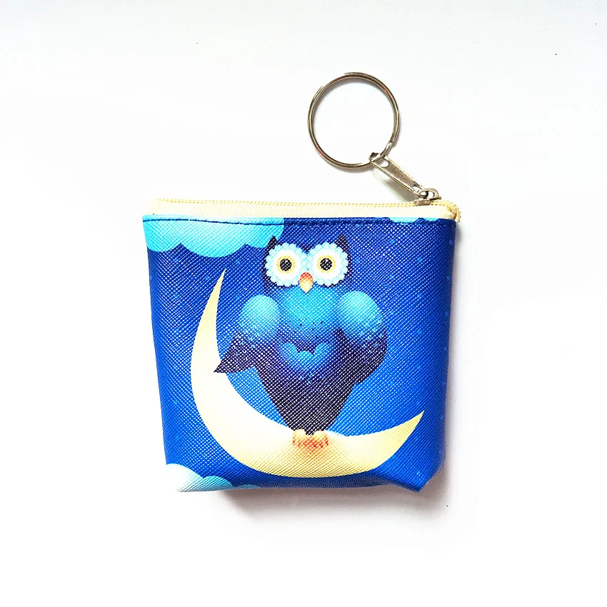 M137 New Women Purses Cute Cartoon Owl Series PU Small Size Headset Line Coin Purse Key Buckle Bag
M137 New Women Purses Cute Cartoon Owl Series PU Small Size Headset Line Coin Purse Key Buckle Bag